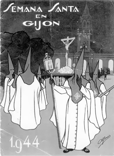 Semana Santa en Gijón 1944 Gijón